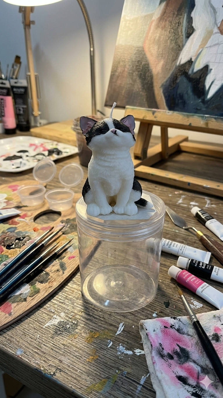 Vela artesanal personalizada